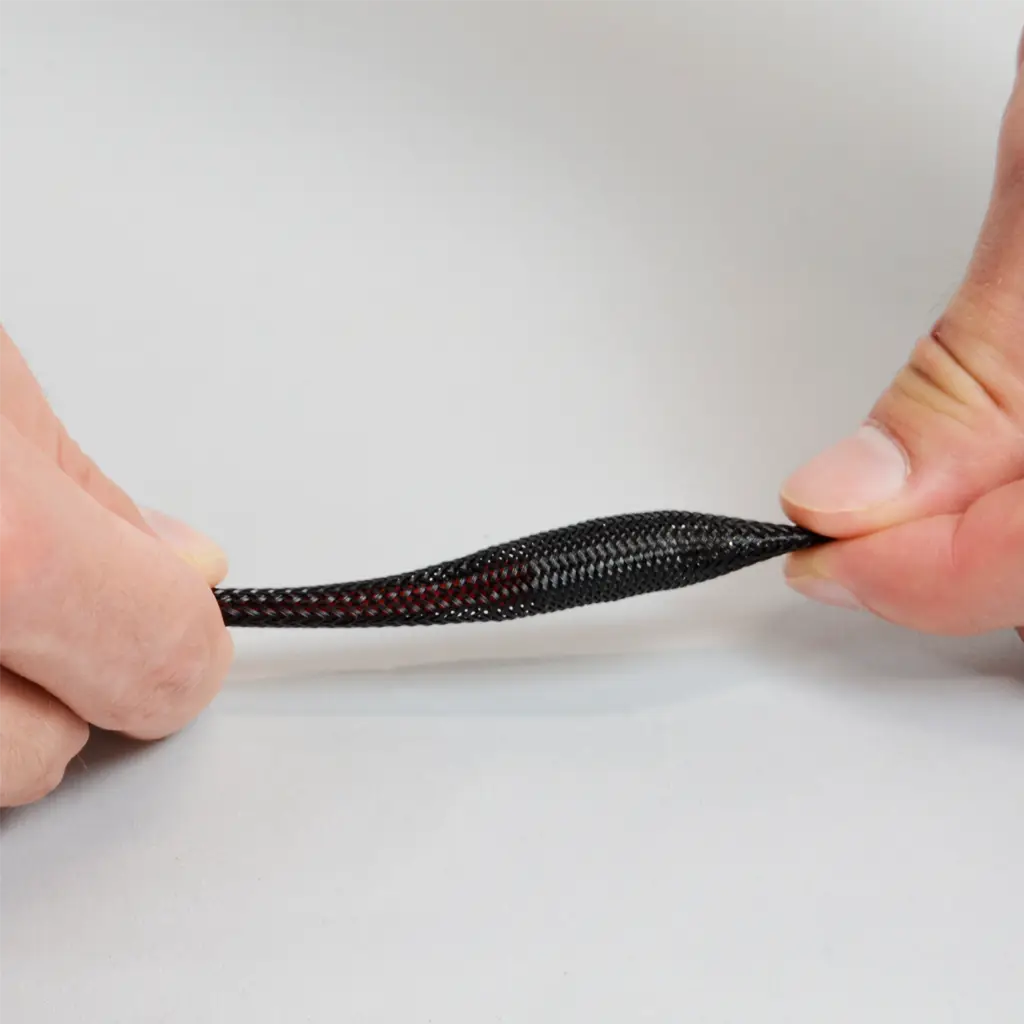 Installation of cable sleeve for small adapters