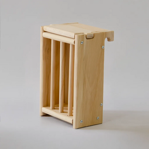 small wooden bunny castle hayrack