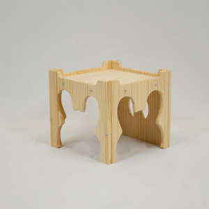 wooden bunny castle single tower