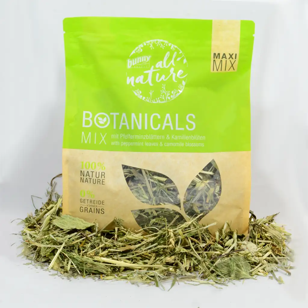 Bunny Nature dried herb Mix - Peppermint Leaf - Chamomile Blossom