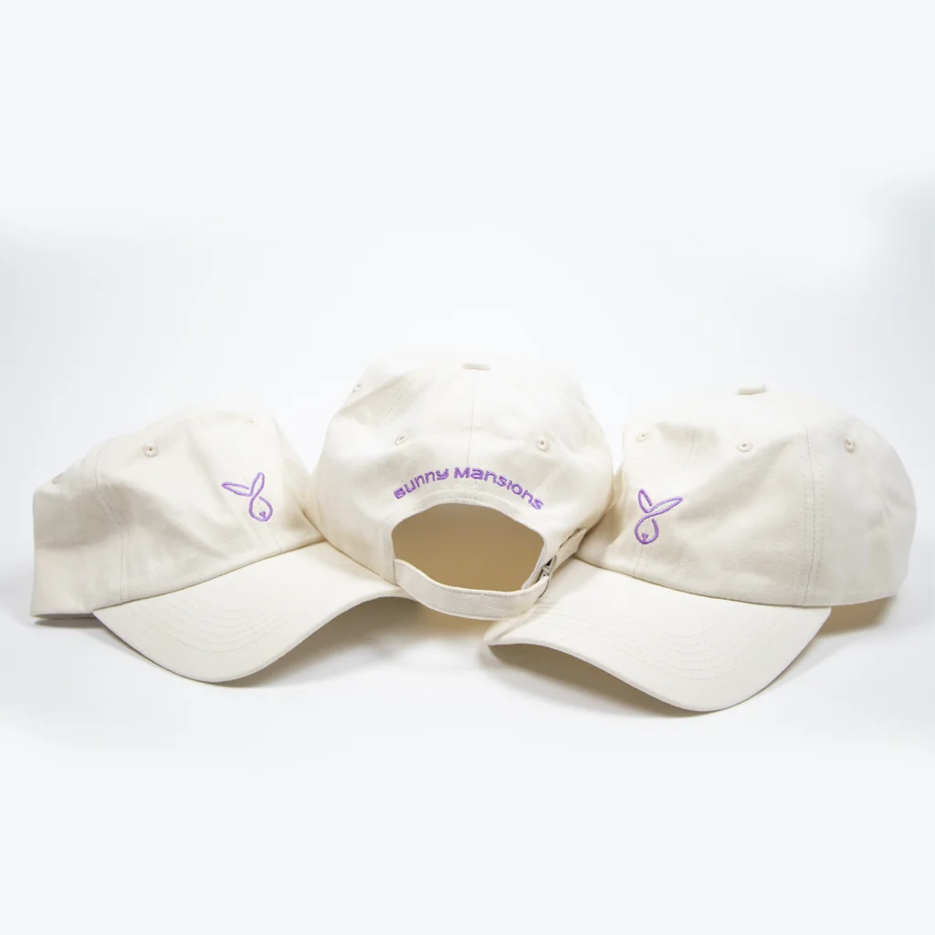 Ivory Cap with bunny logo