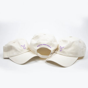 Ivory Cap with bunny logo