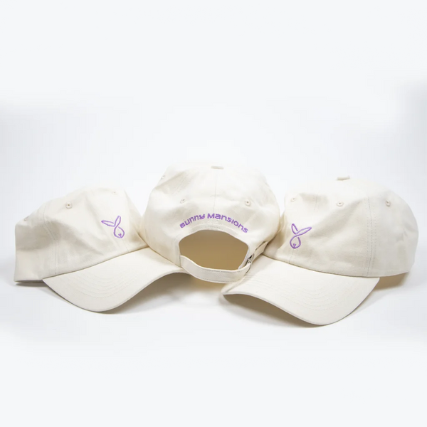 Ivory Bunny Cap