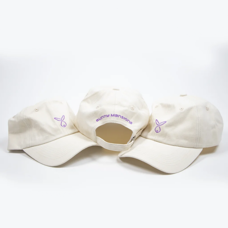 Ivory Cap with bunny logo