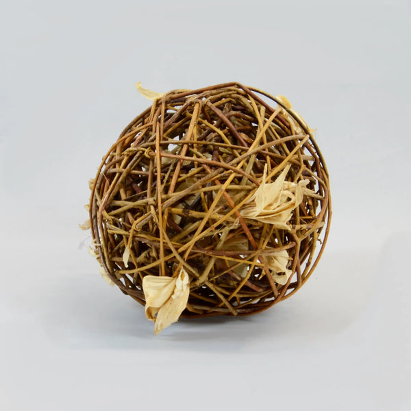 Large Willow Ball with Banana Leaves-2