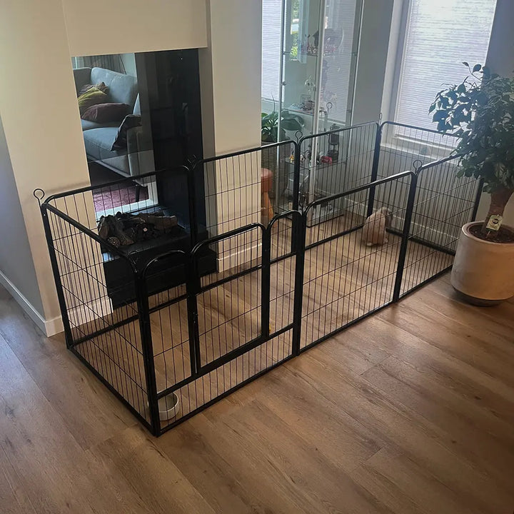 Rectangle Indoor Metal Rabbit Playpen