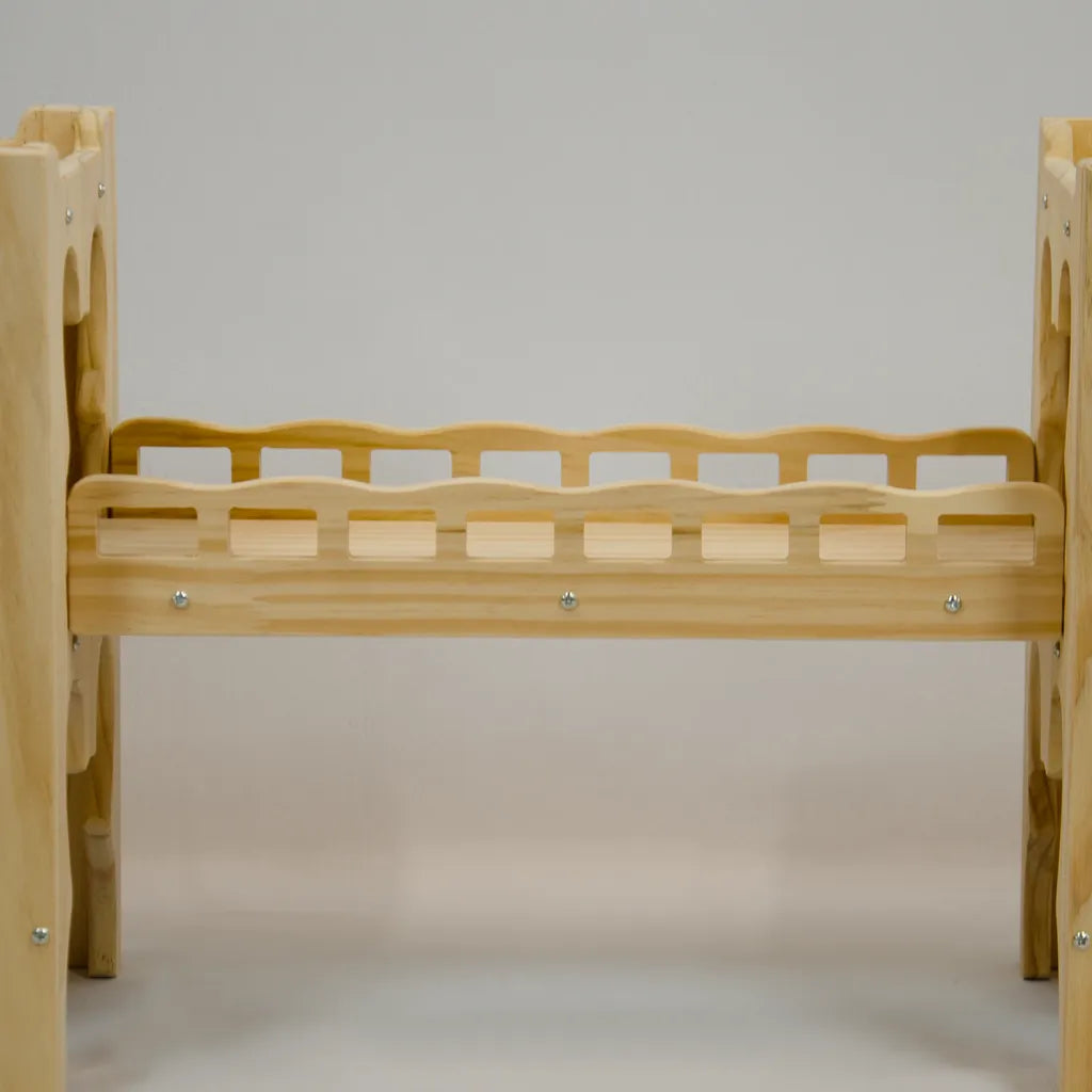 wooden bunny castle bridge