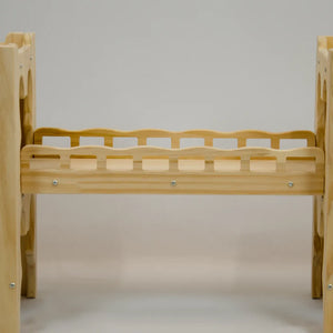 wooden bunny castle bridge
