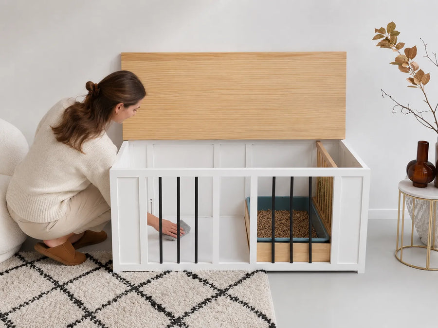 Full-open lid for effortless cleaning